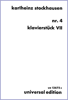 KLAVIERSTÜCK VII