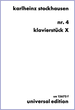 KLAVIERSTÜCK X