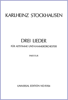 DREI LIEDER