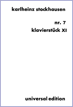 KLAVIERSTÜCK XI