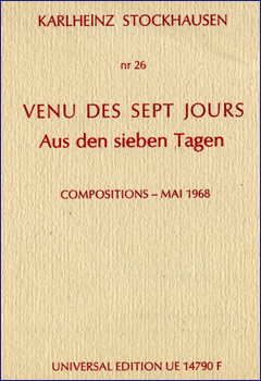 FROM THE SEVEN DAYS