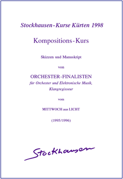 Stockhausen Courses Kuerten 1998