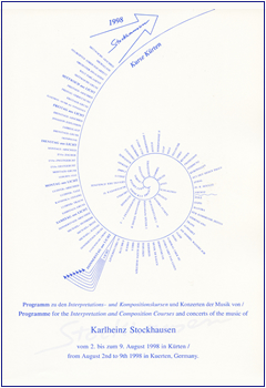 Stockhausen Courses Kuerten 1998