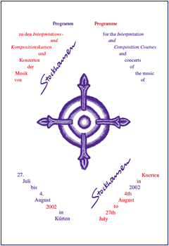 Stockhausen Courses Kuerten 2002