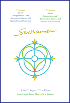 Stockhausen Courses Kuerten 2003