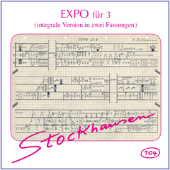 Stockhausen Edition no. 104