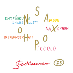 Stockhausen Edition no. 78