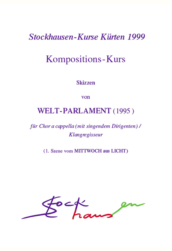Stockhausen Courses Kuerten 1999
