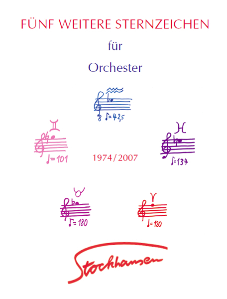 FÜNF WEITERE STERNZEICHEN