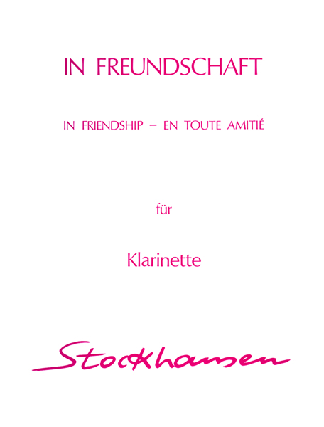 IN FREUNDSCHAFT