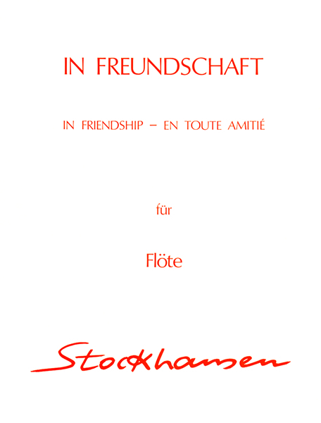 IN FREUNDSCHAFT