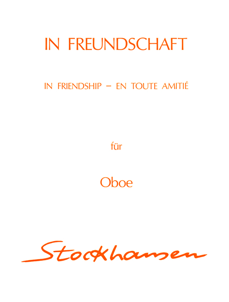 IN FREUNDSCHAFT