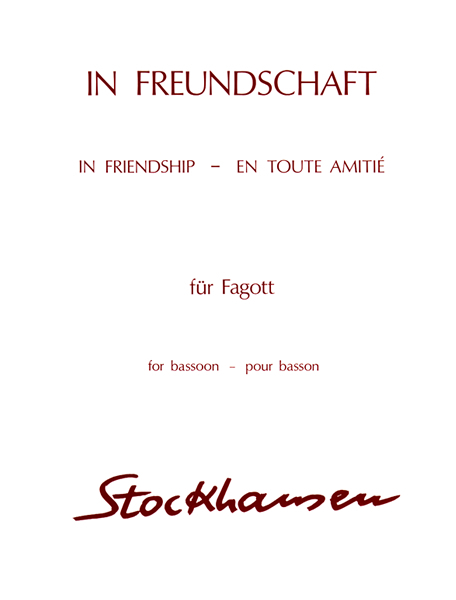 IN FREUNDSCHAFT