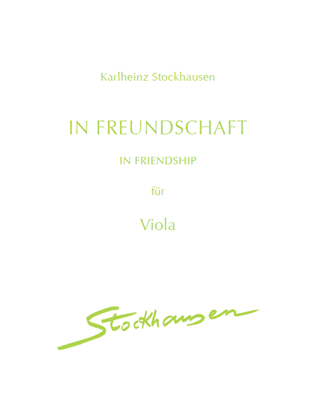 IN FREUNDSCHAFT