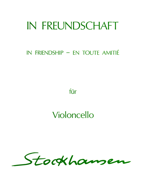 IN FREUNDSCHAFT