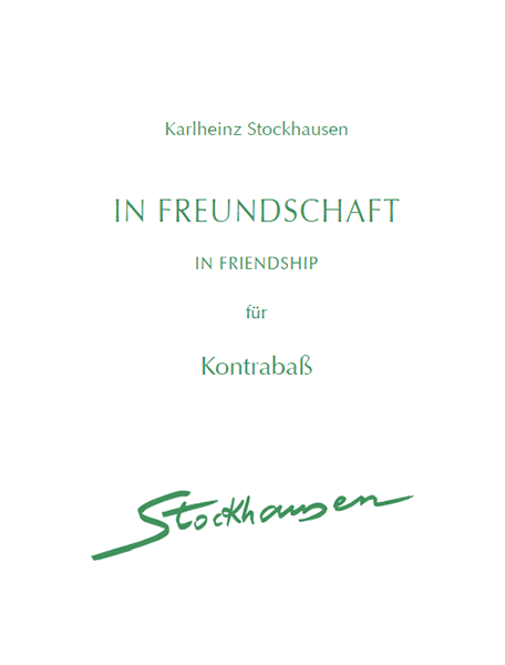 IN FREUNDSCHAFT